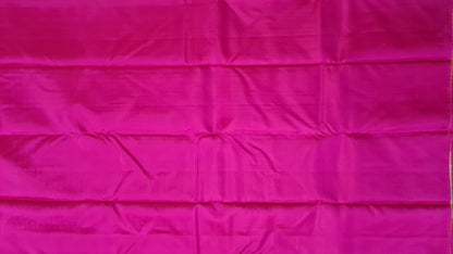 Fuchsia Pink and Gold Kanchipuram Silk Saree