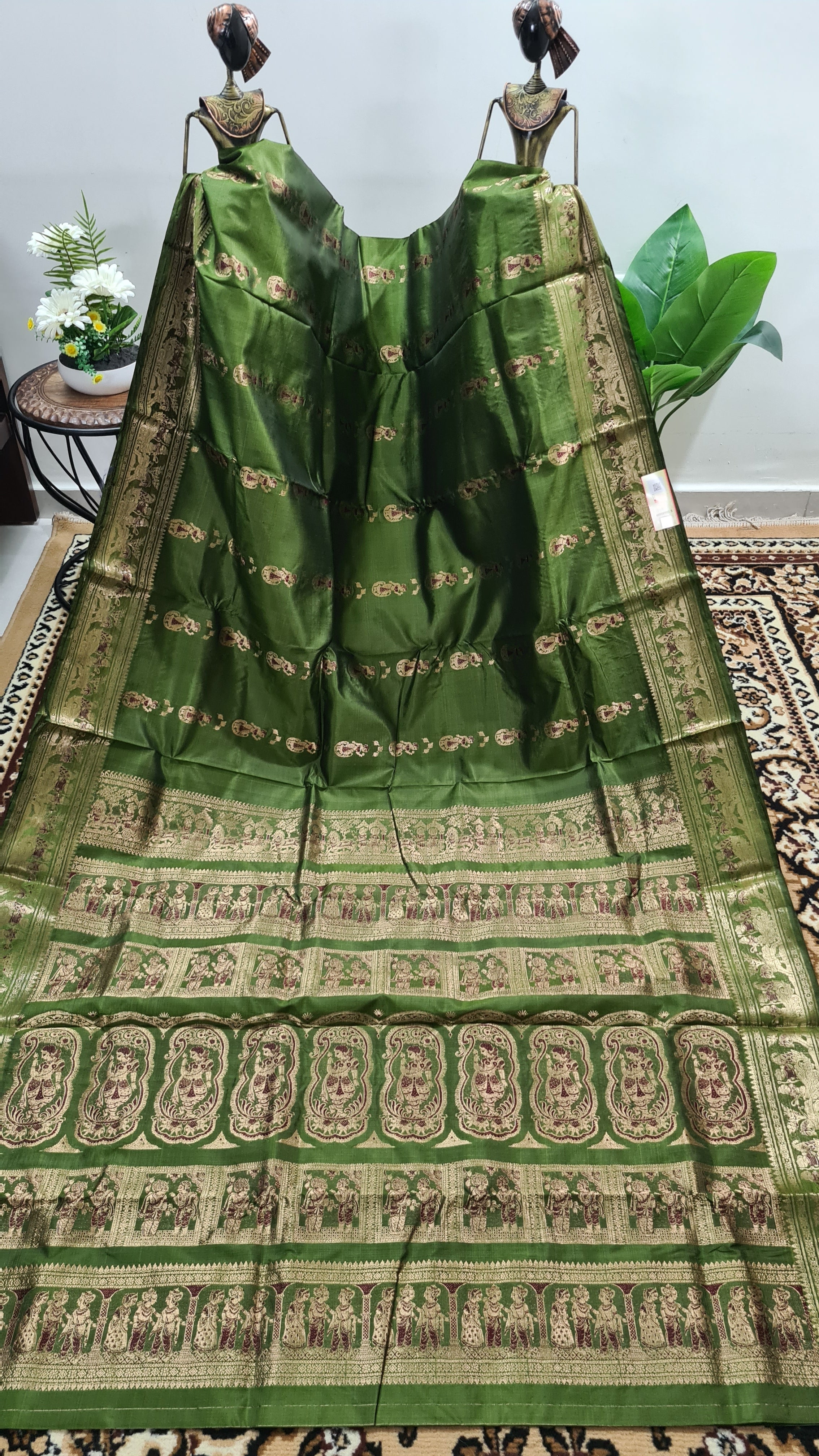 Black Color Swarnachari Silk Saree (She Saree 2181)