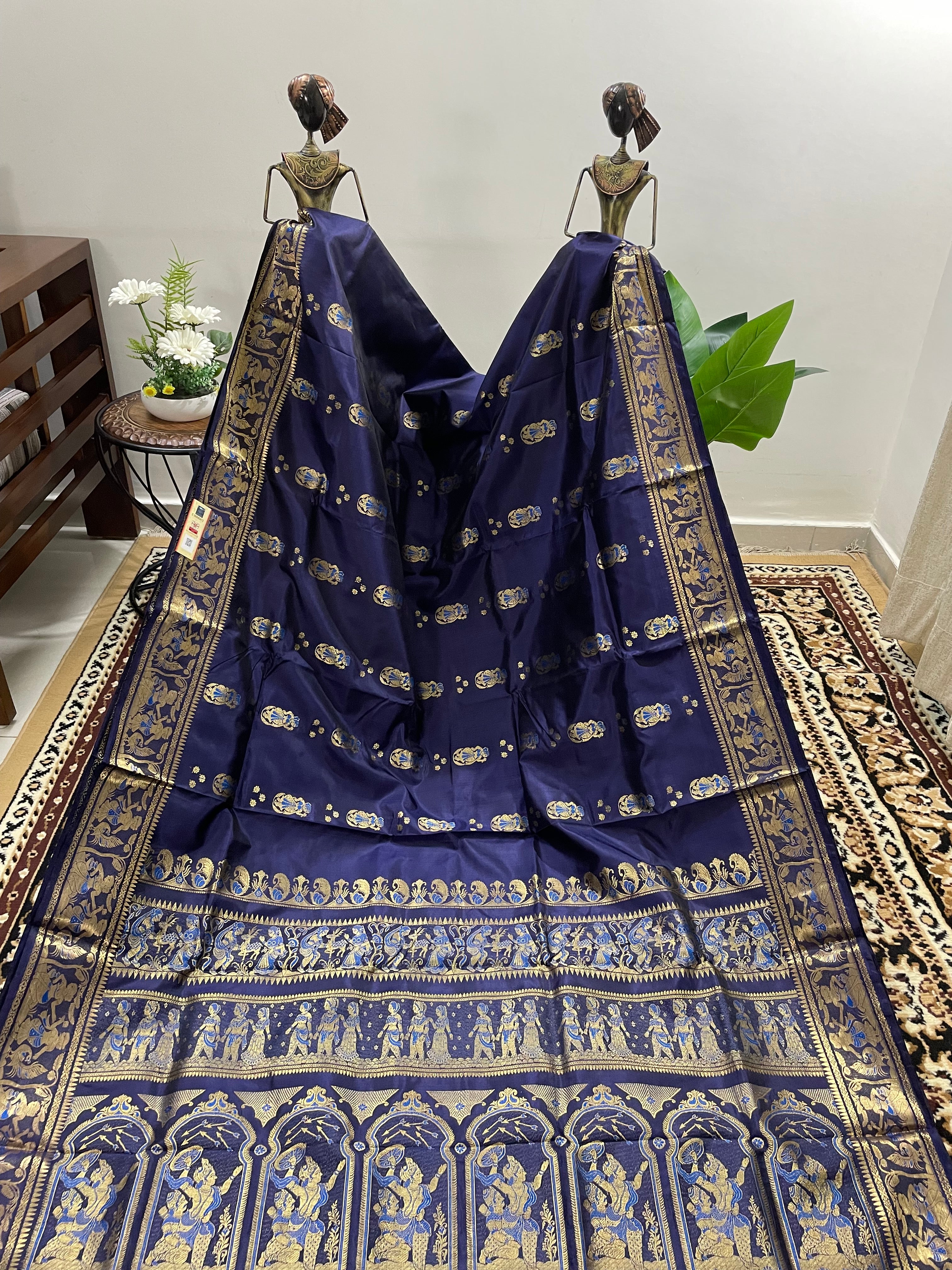 Latest Wedding Swarnachari Saree