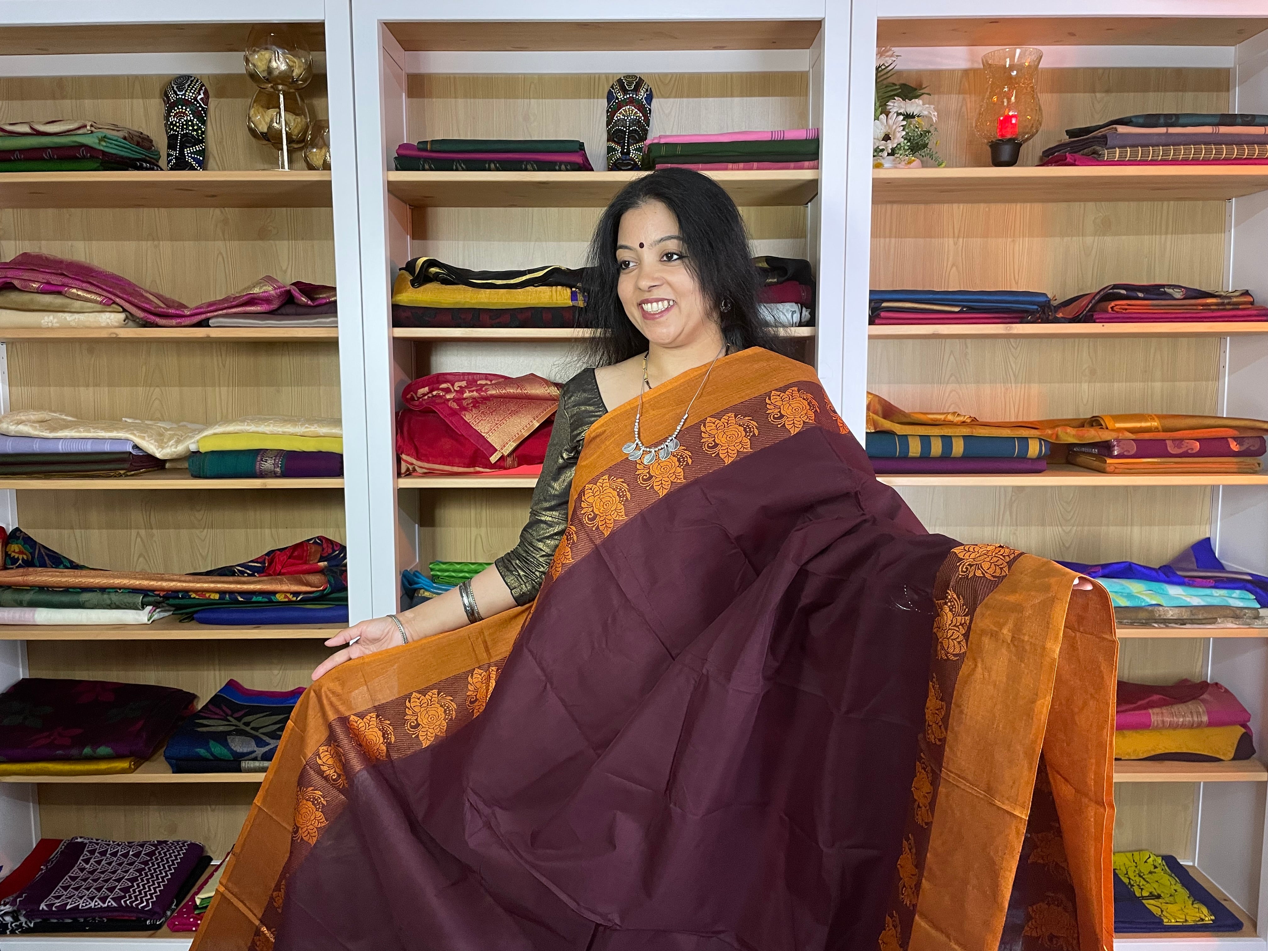 Chettinad Silk Saree of South India, Top Different South India Sarees to  Know About – Types of South Indian… | South indian sarees, Indian sarees,  Mysore silk saree