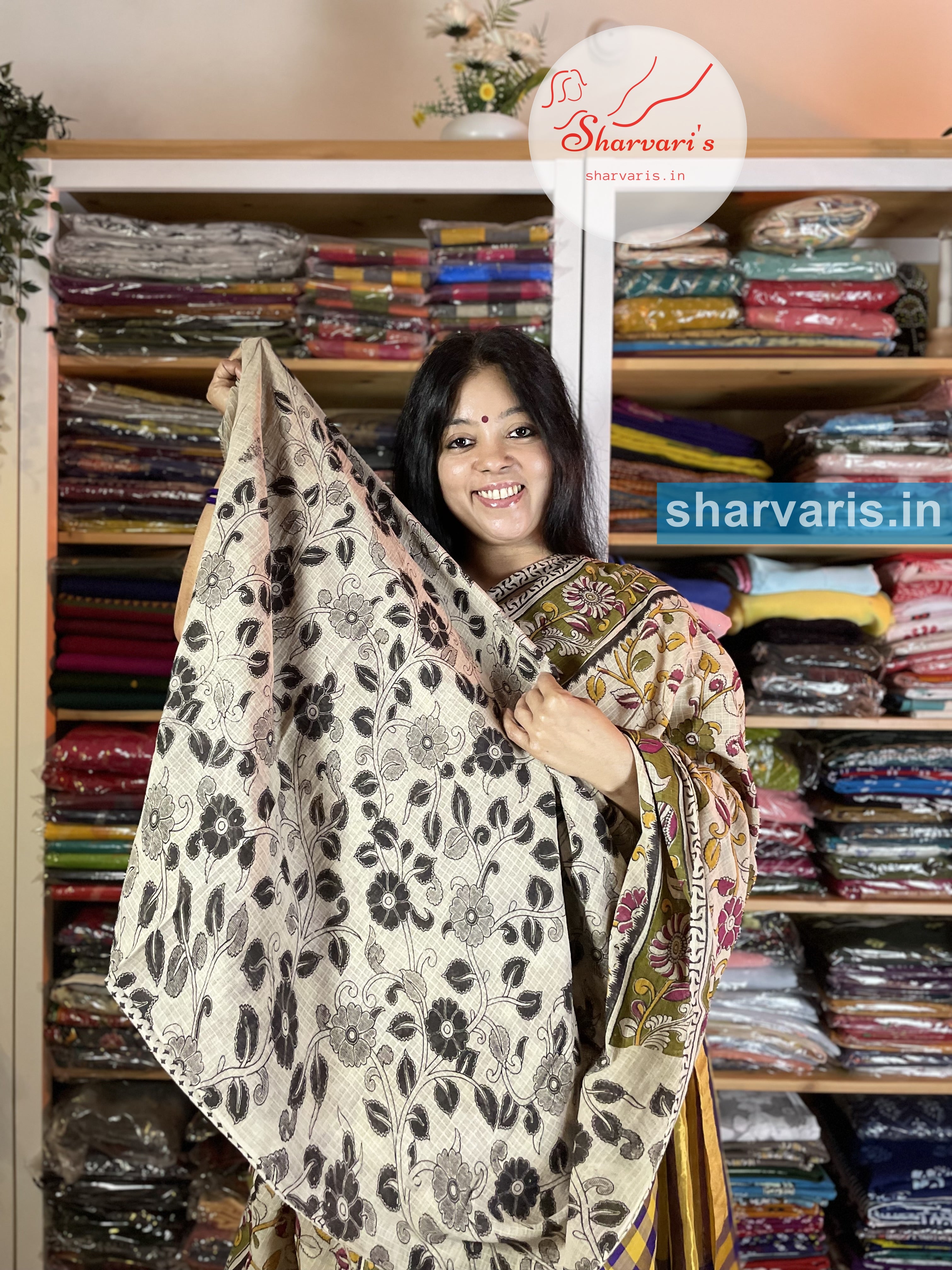 Shop Pure Kota Doria Cotton Sarees | Best Rajasthani Kota Doria Sarees